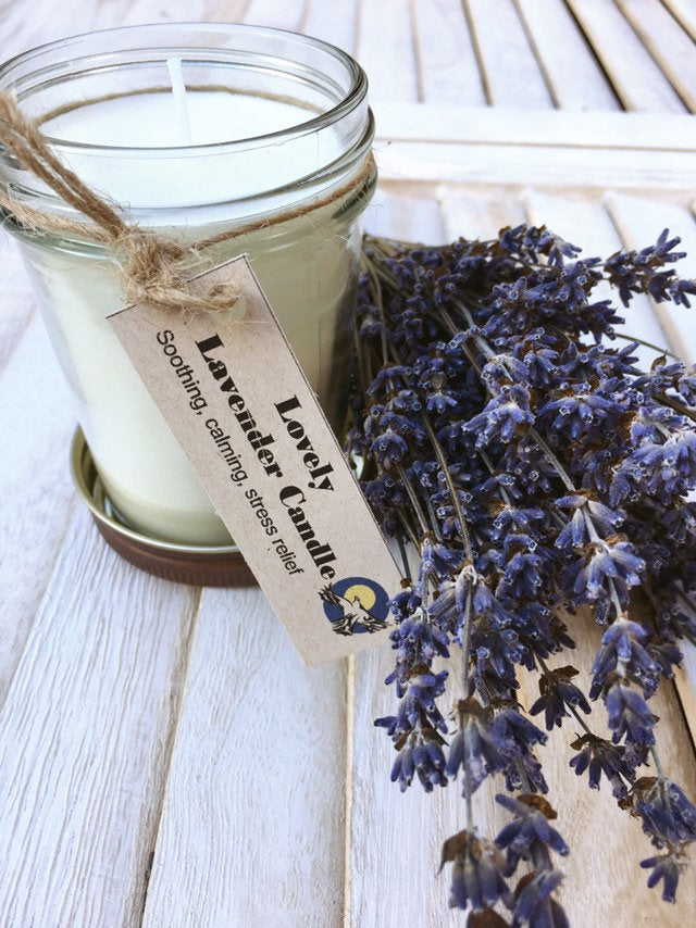 Soy Candle|Lavender Soy Candle|Aromatherapy Candle