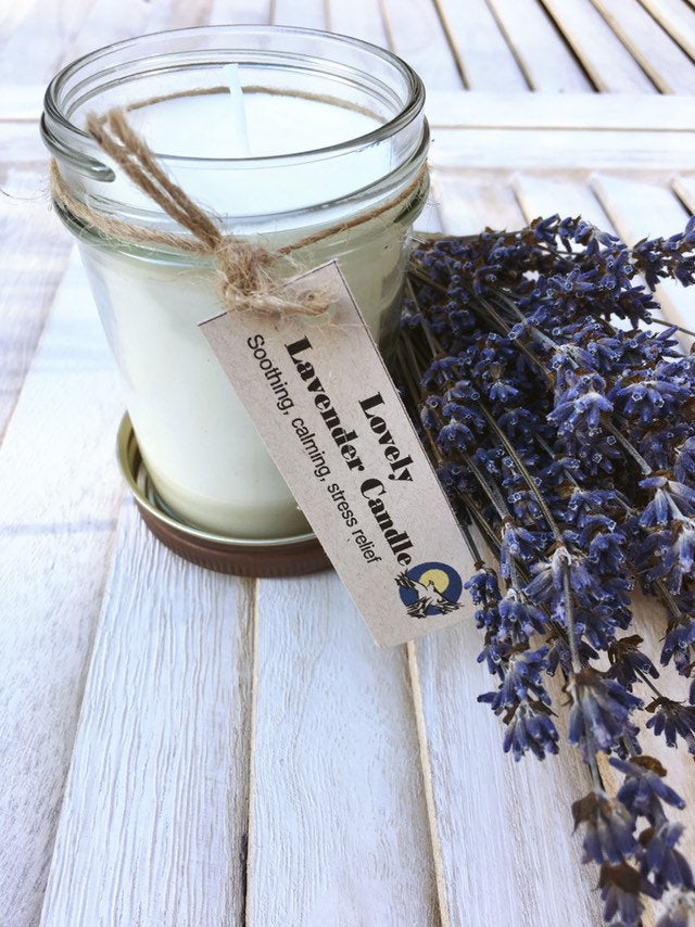 Soy Candle|Lavender Soy Candle|Aromatherapy Candle