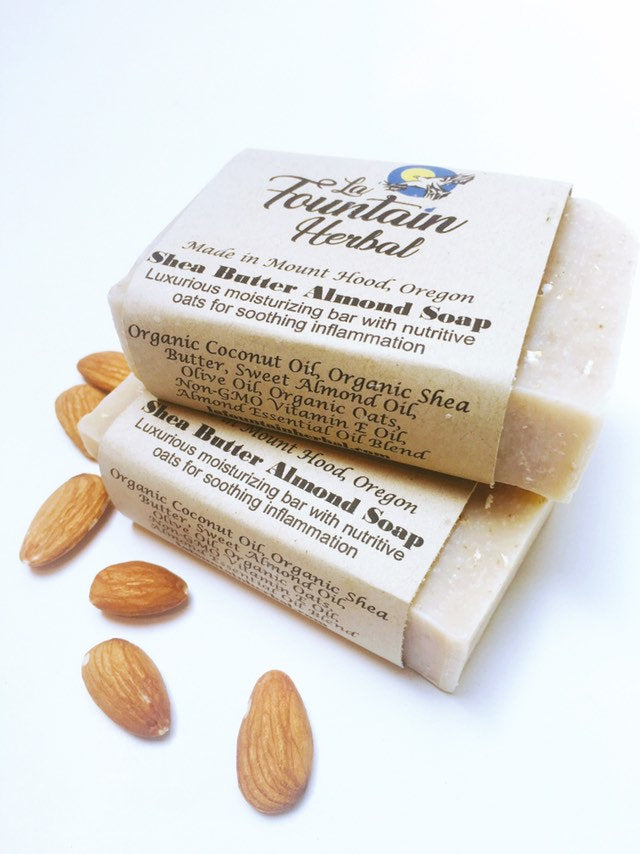 Shea Butter Soap|Organic Shea Butter And Almond  Soap
