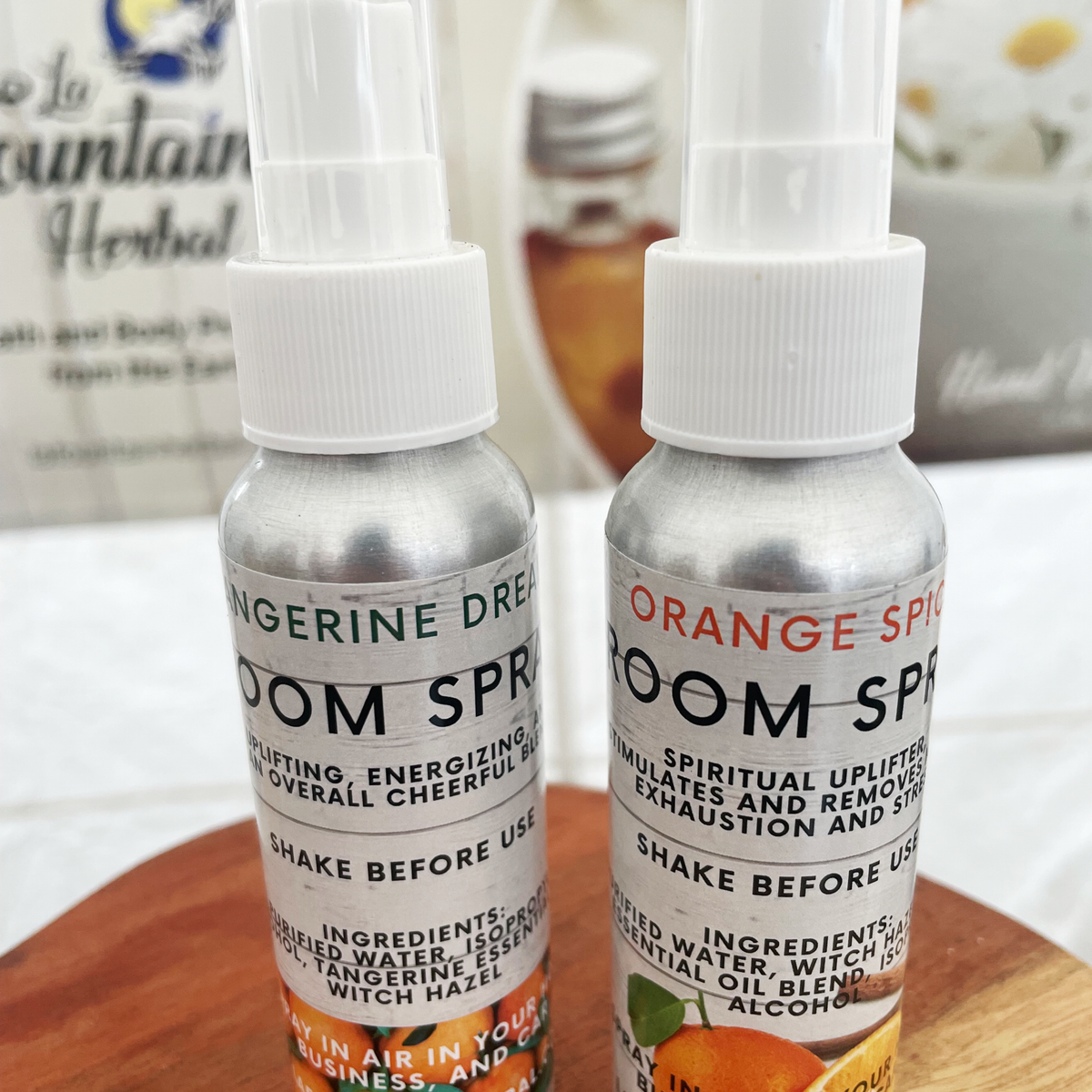 La Candela Harrogate Company – Spray Per Ambienti Inspire – Geranio, Eucalipto E Arancia – 100 Ml
