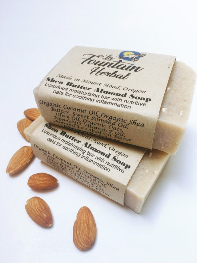 Shea Butter Soap|Organic Shea Butter And Almond  Soap